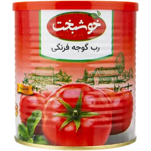 رب گوجه فرنگی خوشبخت ۸۰۰ گرمی